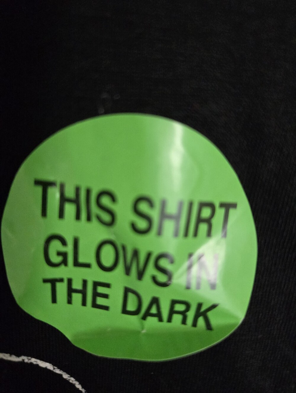 NWT Disney Glow In Dark Mickey Skeleton Graphic Halloween XL Womens Soft - Picture 4 of 4